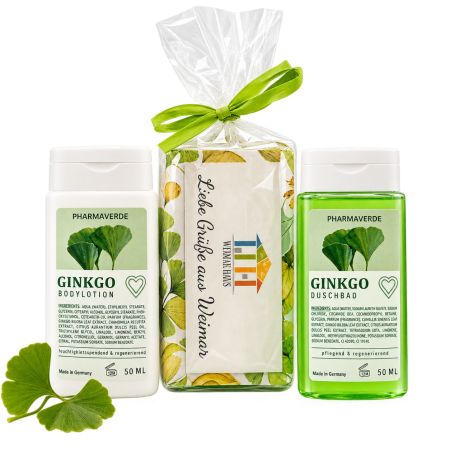 Ginkgo Geschenkset von Pharmaverde – Lotion & Duschbad